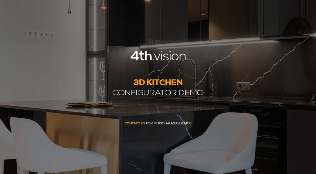 Kitchen 3D Configurator Demo Baner