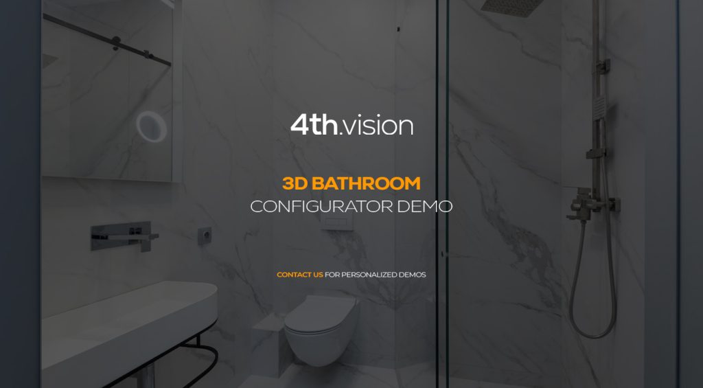 Bathroom 3D Configurator Demo Baner